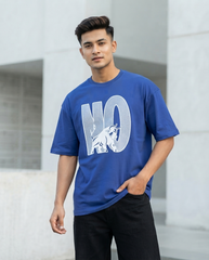 Premium Oversized Drop Shoulder Blue No