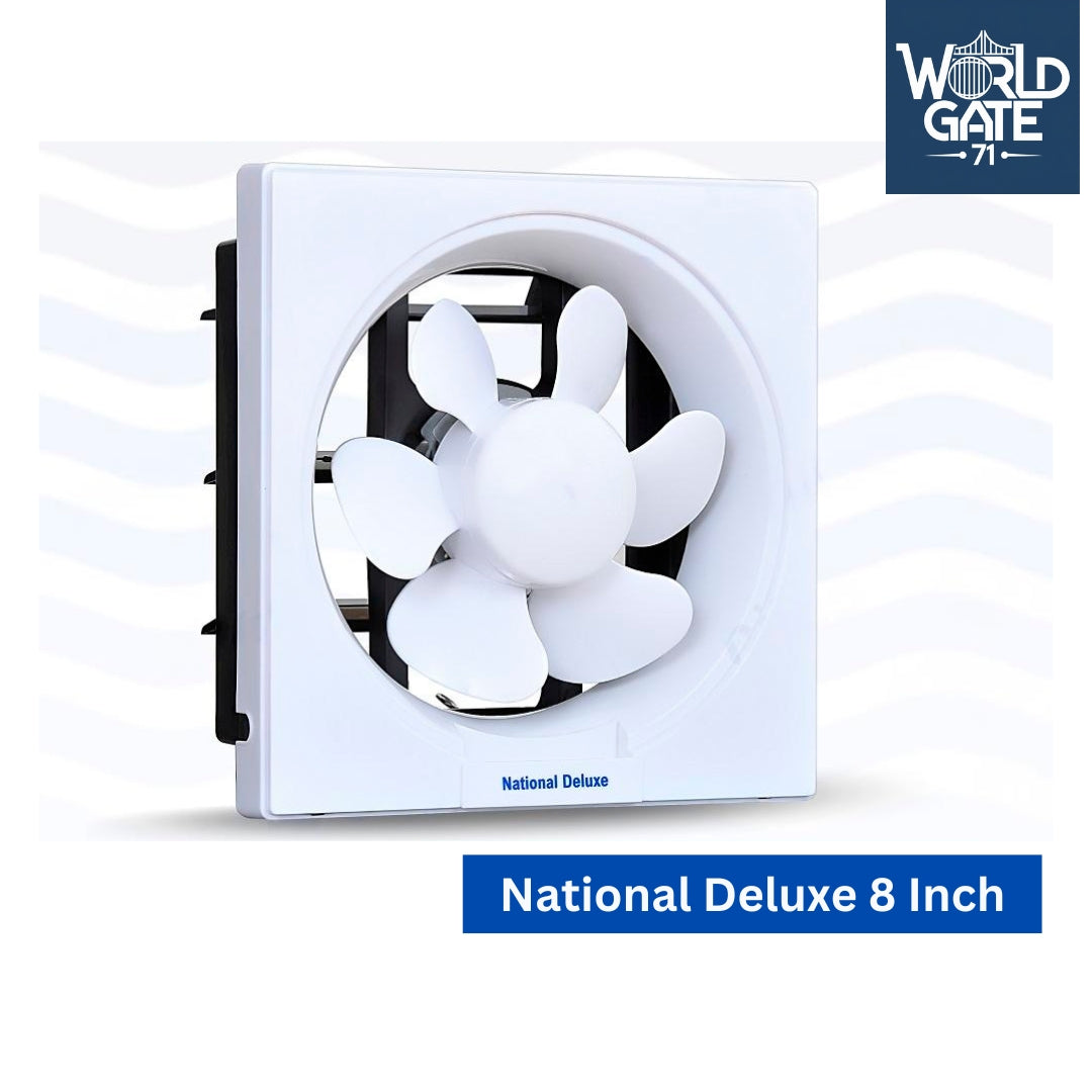 National Deluxe Exhaust Wall Fan 8 Inch